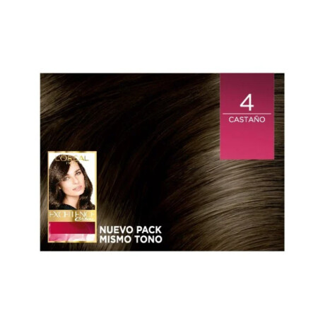 Tinta L'Oréal Paris Excellence Creme N°4 Castaño Tinta L'Oréal Paris Excellence Creme N°4 Castaño