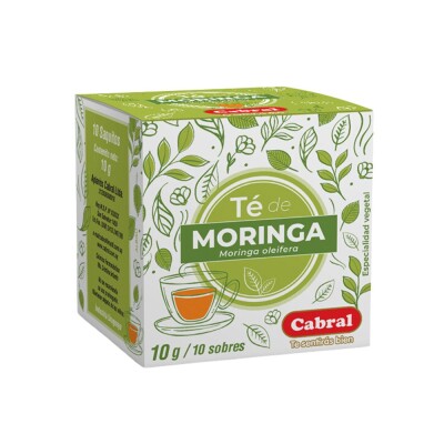 Té de Moringa Cabral 10 unidades Te De Moringa Cabral