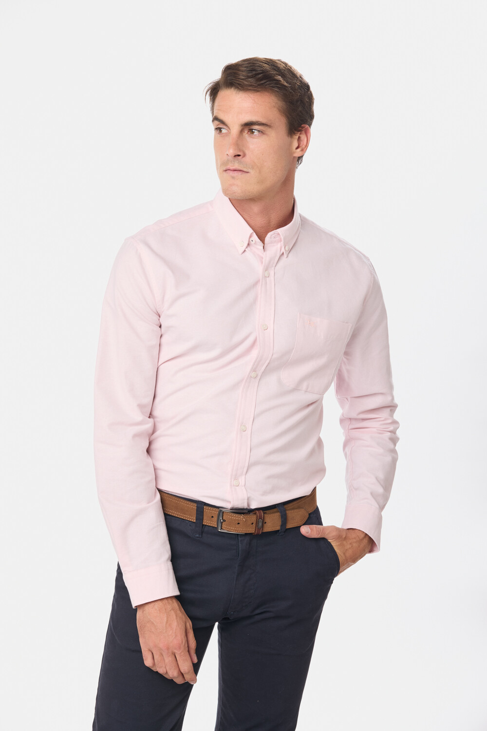 CAMISA SPORT OXFORD Rosa