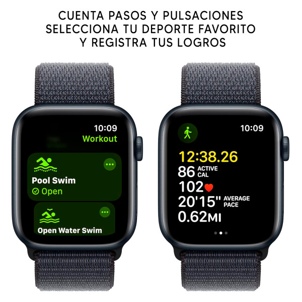 Apple Watch Se Gps 44 Mm Con Correa Loop M/l NEGRO
