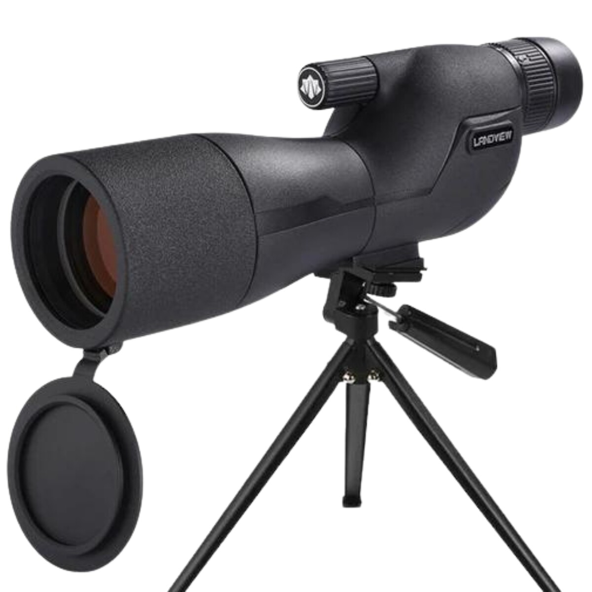 Monocular 25-75x60 con trípode y adaptación para celular - Negro 