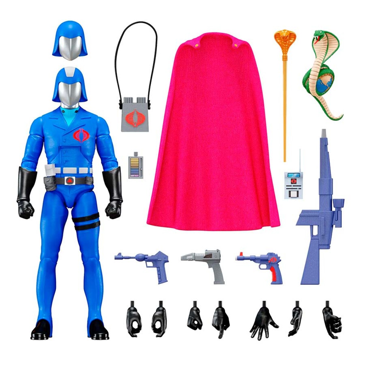 Cobra Commander - G.I. Joe Super 7 
