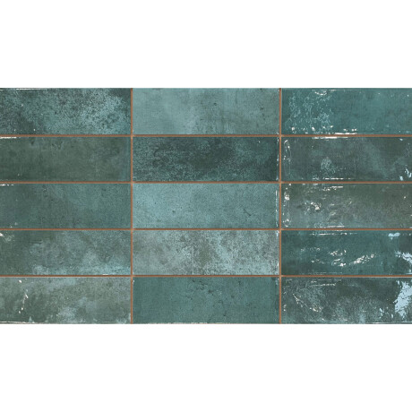 CERAMICA PARA PARED 31.6X60 AZUL BRILLO PRECORTE PRISSMACER GAMAS DE AZUL