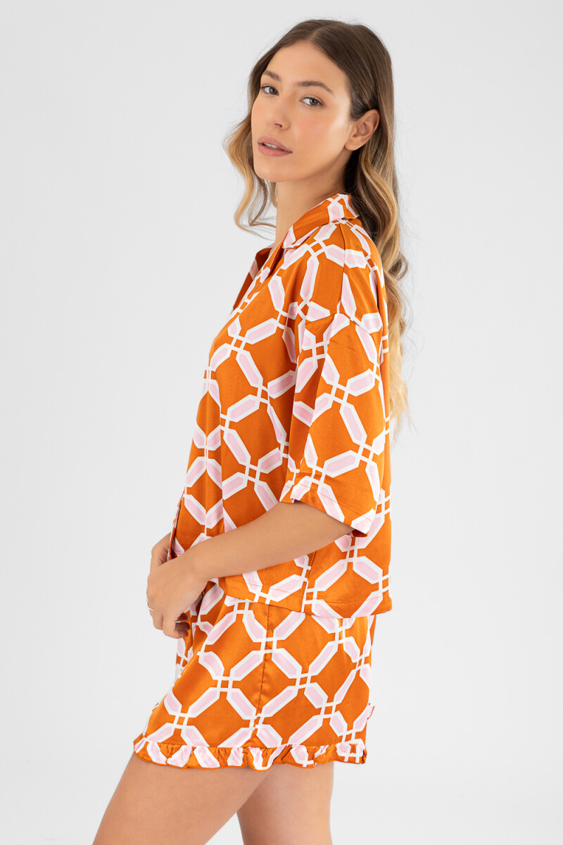 Vintage americano Naranja