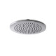 Griferia Roseta Baño Slim Cromo Brillo 20 Cm Redonda