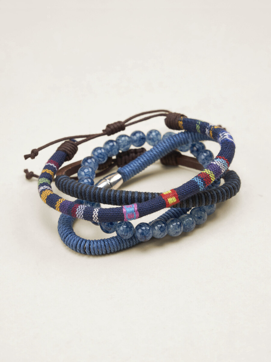 PULSERA KLAGEN - AZUL 