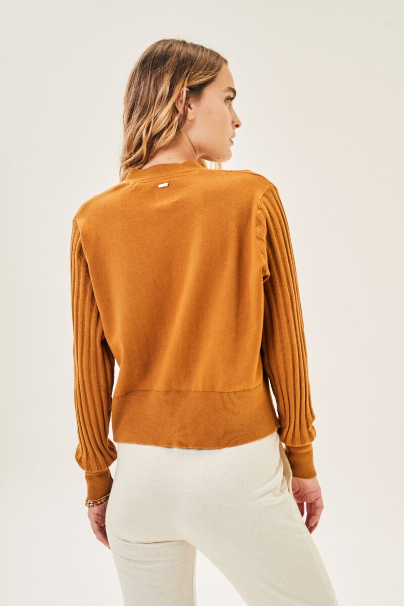Cardigan Caramelo