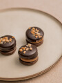Alfajorcitos de chocolate y mani Alfajorcitos de chocolate y mani