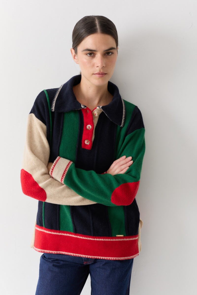 PRE VENTA BUZO OLIMPICO Verde, Azul Y Rojo