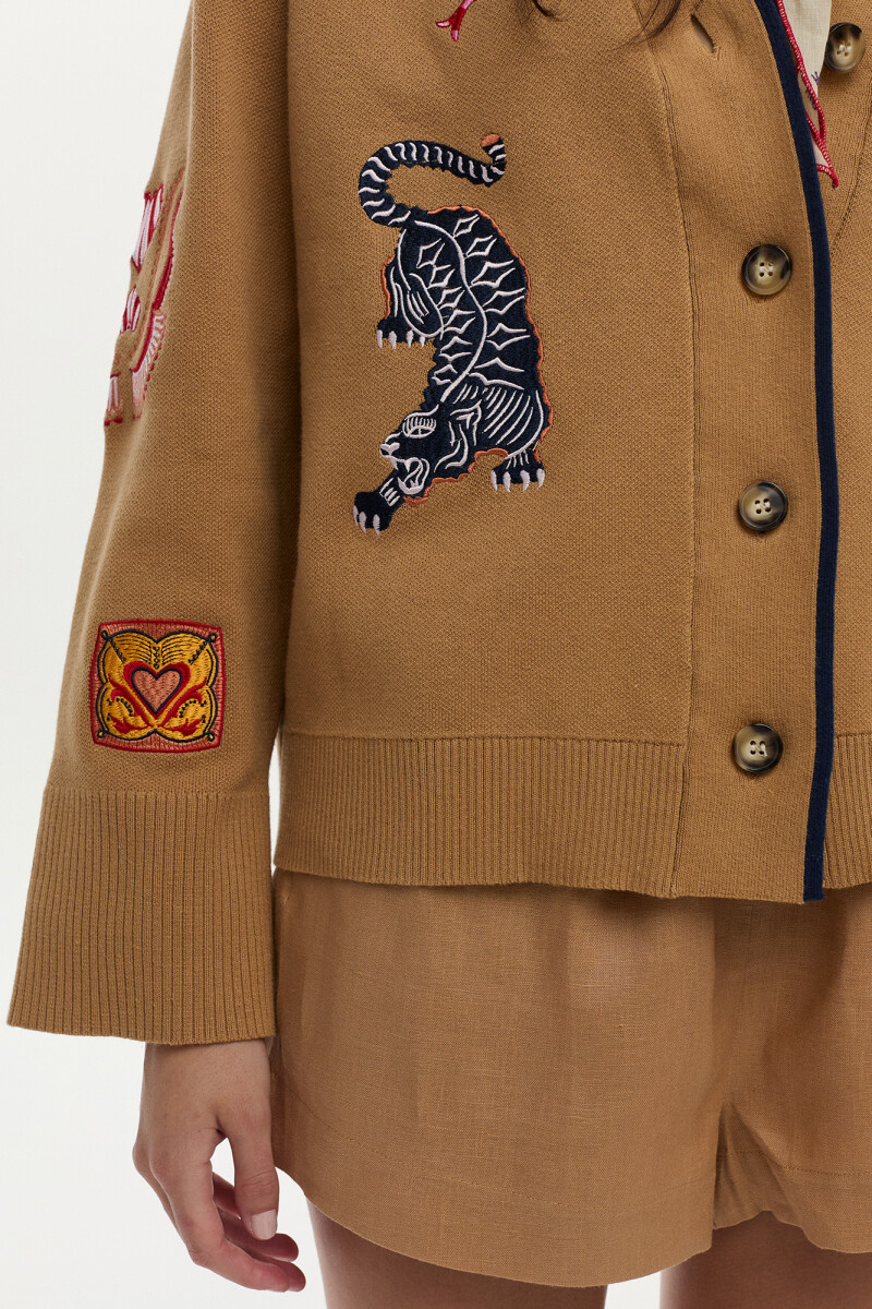 Cardigan Daydream Camel