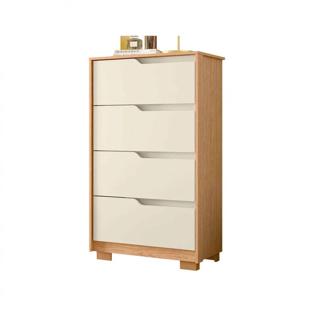 Comoda 4 Cajones - Sole Marrón