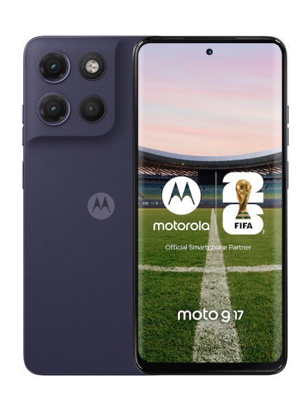 Celular Motorola Moto G17 256GB Evening Blue