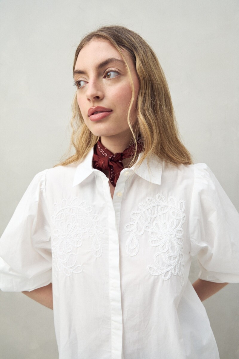 CAMISA CORDEL Blanco