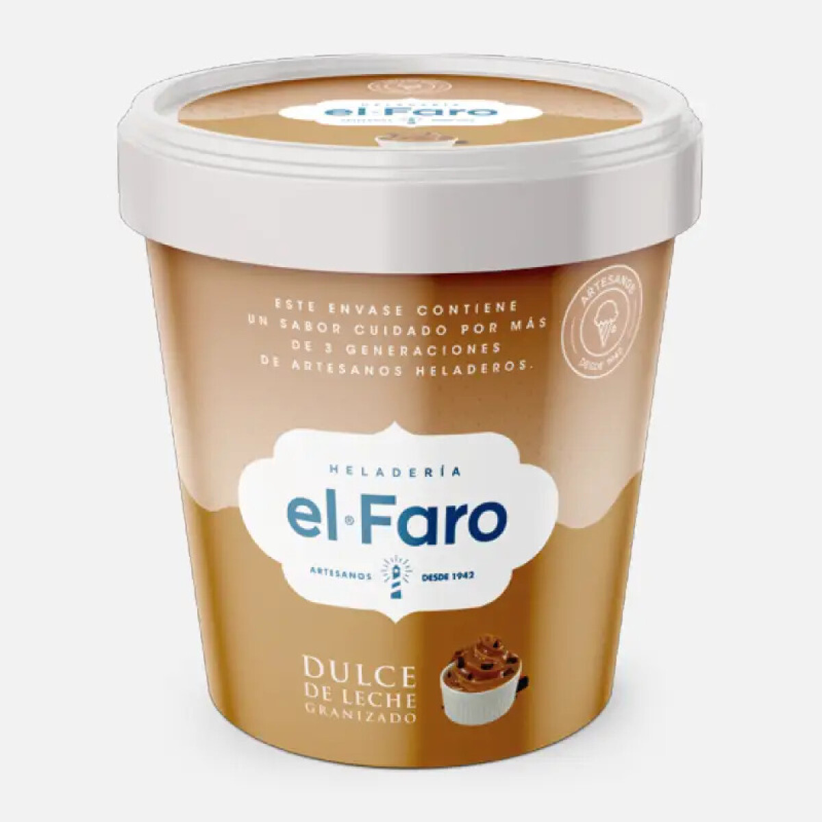 Helado El Faro DDL Granizado - 1,1 lt 