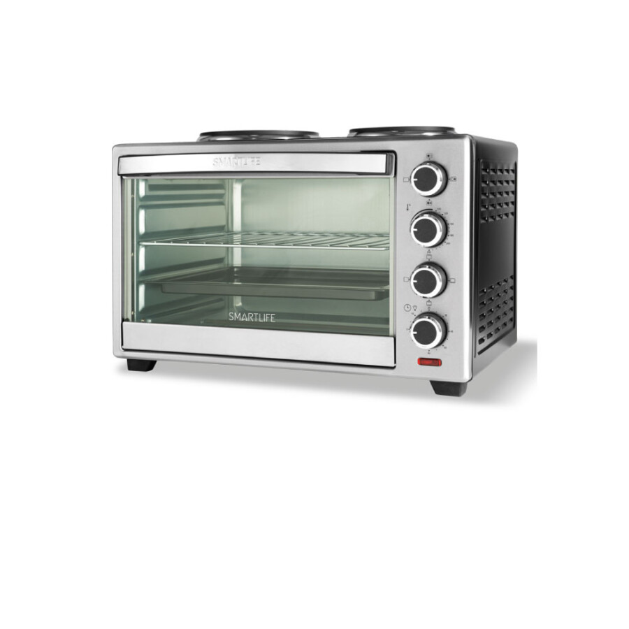 Horno Electrico Con Anafe 38 L Horno Electrico Con Anafe 38 L