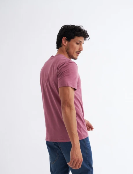 Remera básica Carpi Bordeaux