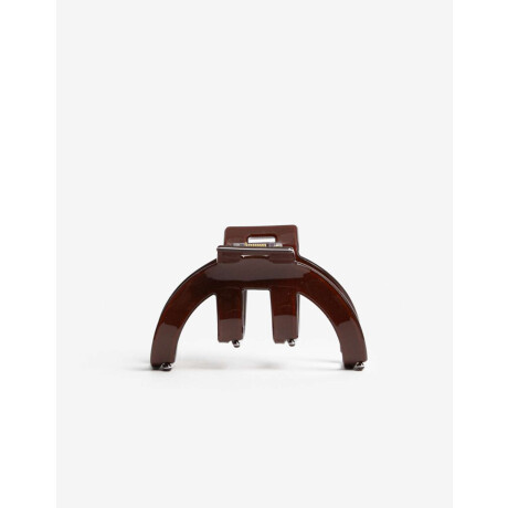 Broche Formato Moda Glossy Marron Chocolate