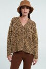 DEEP-V CARDIGAN SWEATER Multicolor