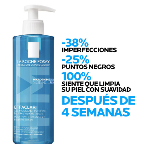 Gel Limpiador La Roche-Posay Effaclar Gel Moussant Purifiant 400ml Gel Limpiador La Roche-Posay Effaclar Gel Moussant Purifiant 400ml
