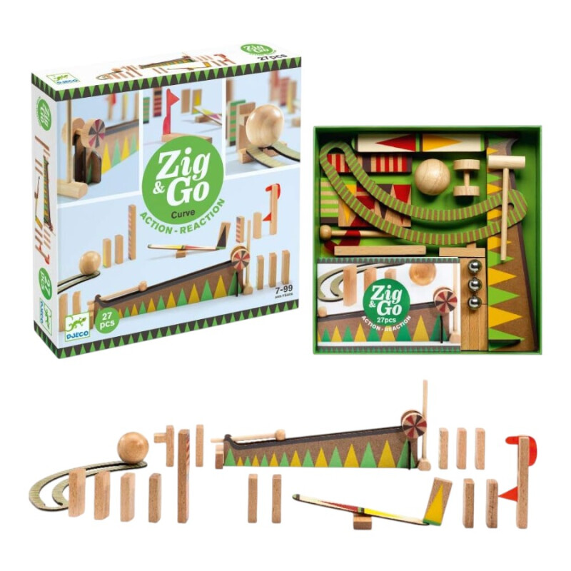 Juego de Mesa Zig & Go 27 Pzs Djeco Juego de Mesa Zig & Go 27 Pzs Djeco