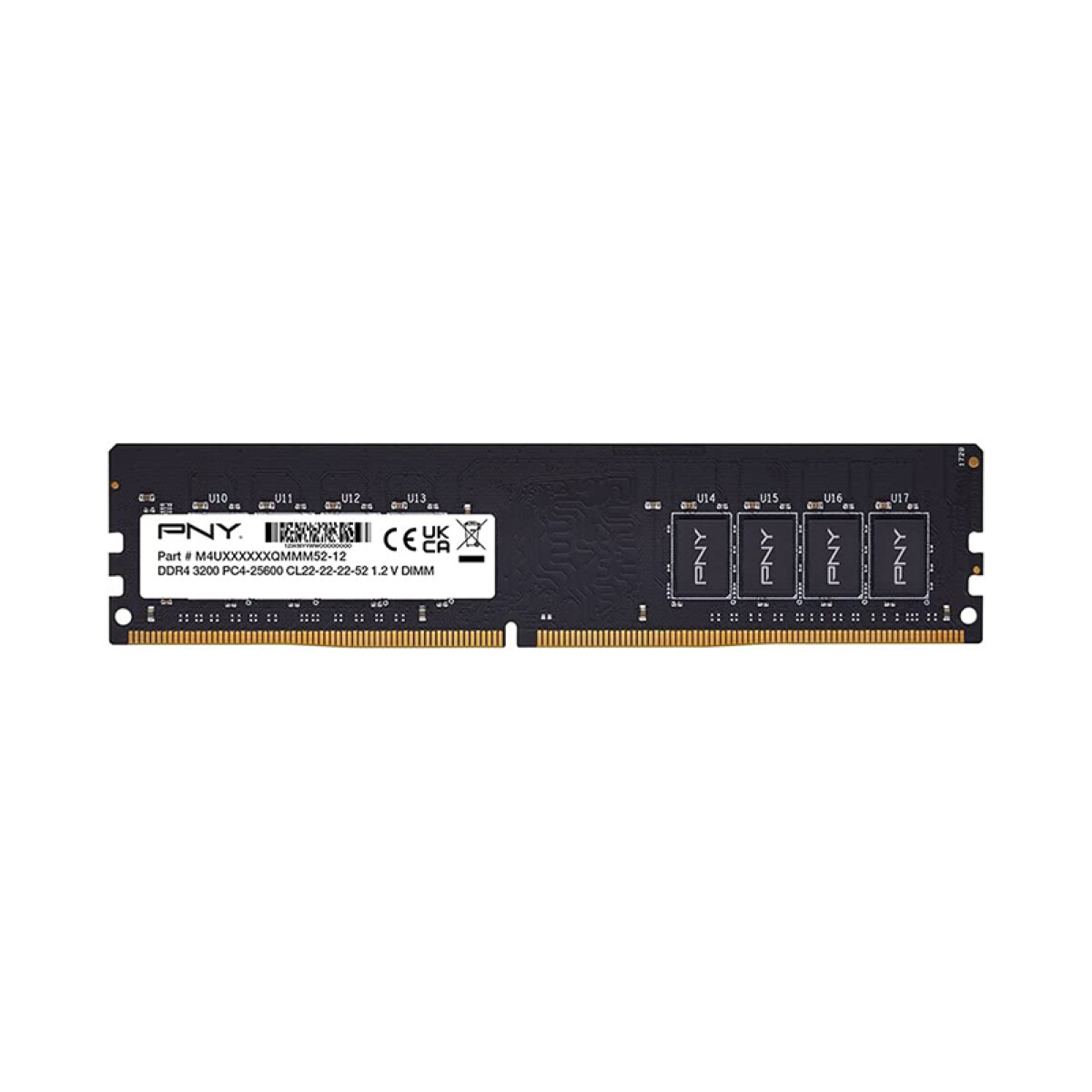 Memoria RAM PNY 16GB DDR4 3200MHz MD16GSD43200 UDIMM 