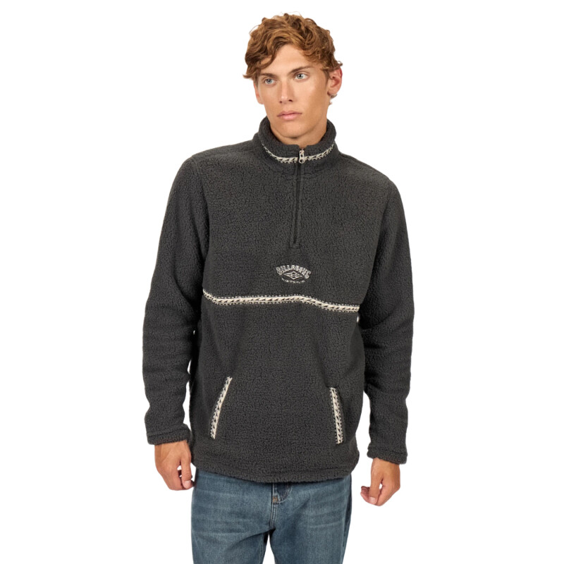 Buzo Billabong Polar Mock - Negro Buzo Billabong Polar Mock - Negro