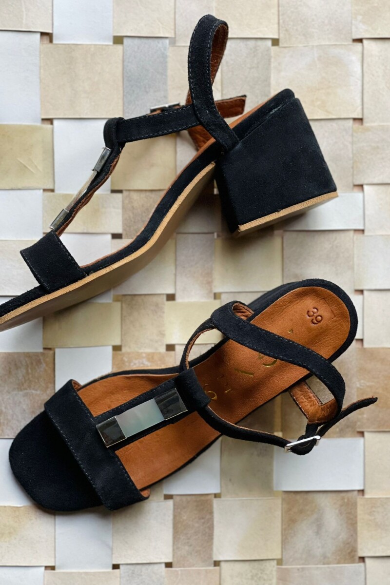 Sandalia Elegante Elegante Negro