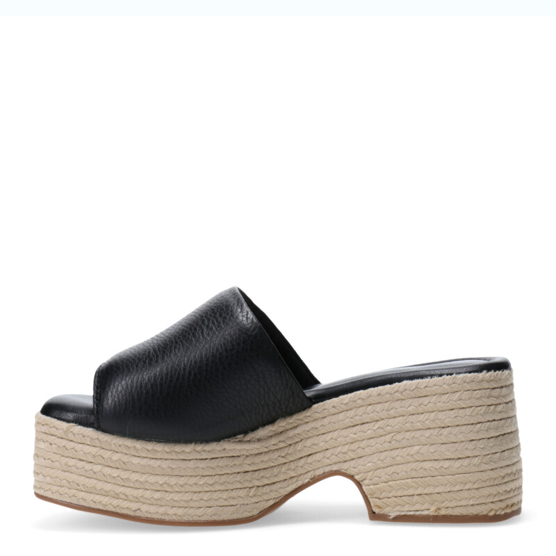 Zuecos de Mujer Bottero liso Negro