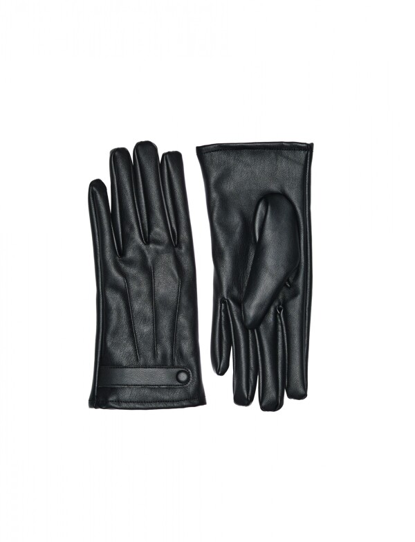 Guantes Eco Cuero NEGRO