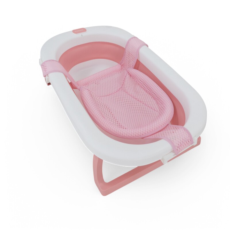 Bañera Plegable con Almohadon y Reductor Rosa Bañera Plegable con Almohadon y Reductor Rosa