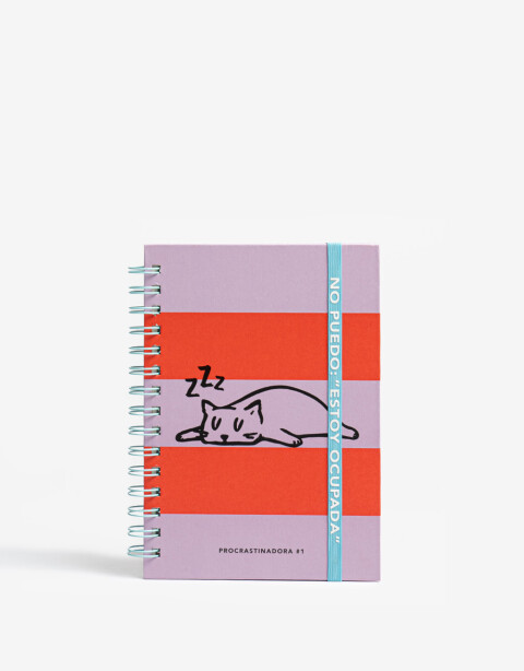 Anotadores Cuadernos y Memos Cuaderno A5 "no Puedo Estoy Ocupada" - Combinacion Multicolor