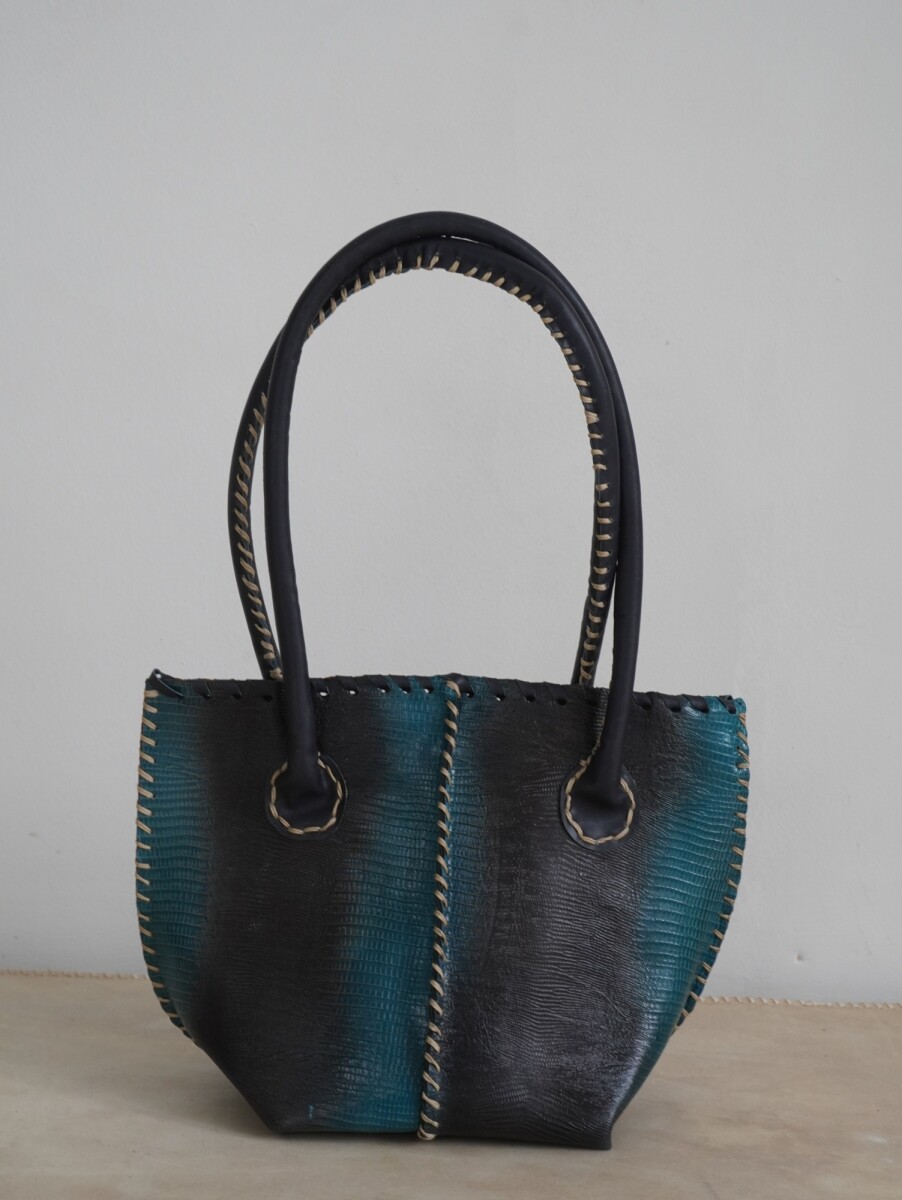 Medium Winter Bag - Turquesa / Negro 