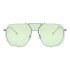 Lentes de Sol Chilli Beans Doha Transparente - Verde