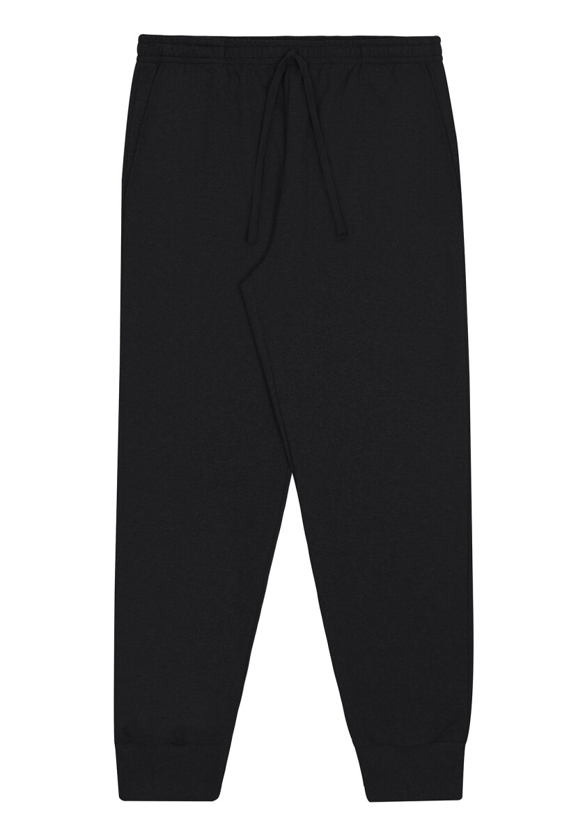 Pantalón Básico Plus Size - Negro 