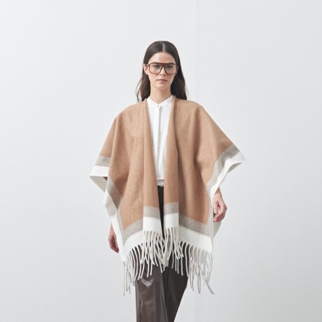PONCHO OUZO Beige