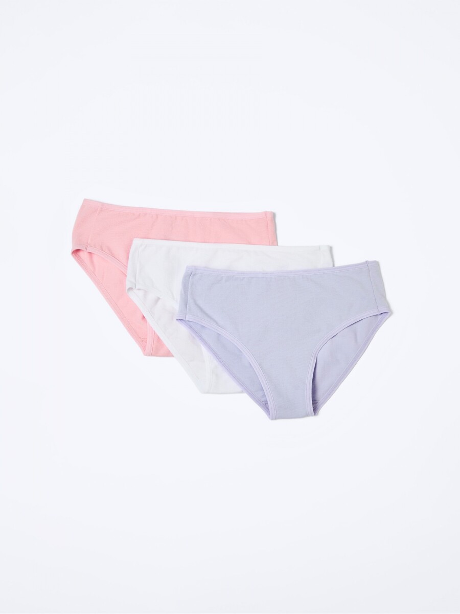 KIT DE 3 BOMBACHAS - MULTICOLOR 