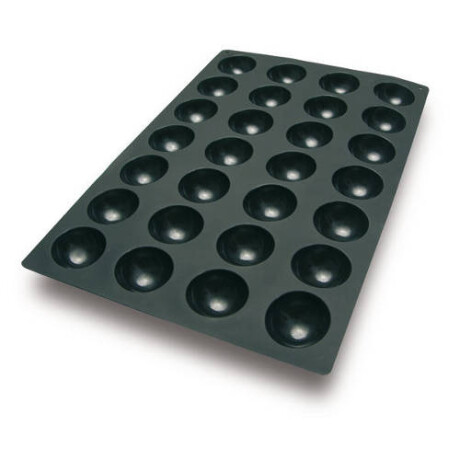 Molde silicona semiesfera 28 cavidades Molde silicona semiesfera 28 cavidades
