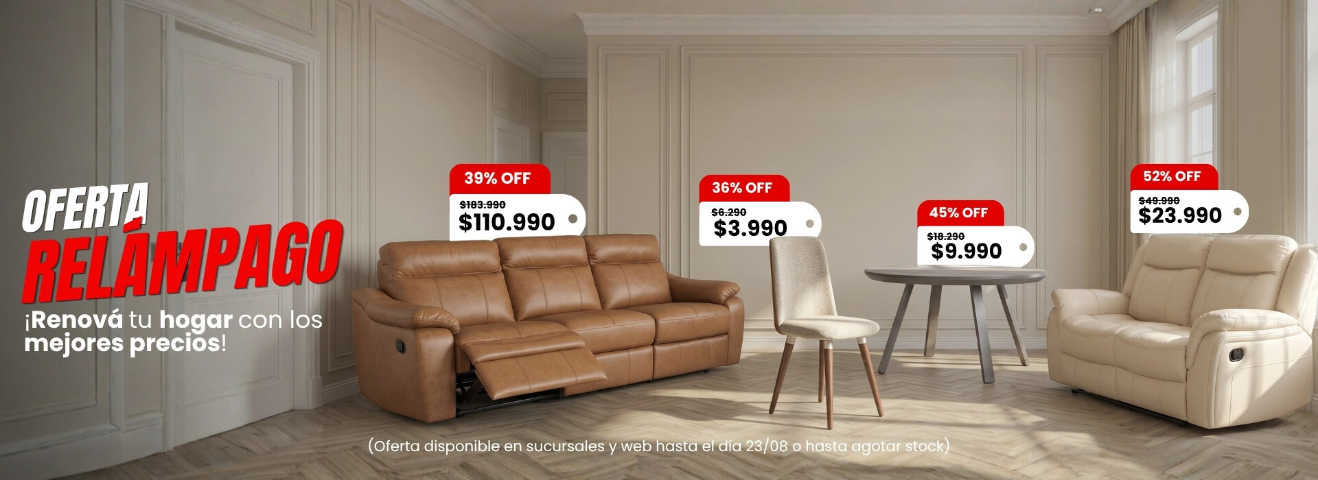OFERTA RELAMPAGO