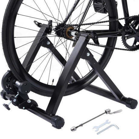 Rodillo De Ciclismo Entrenamiento Soporte Bicicleta Negro
