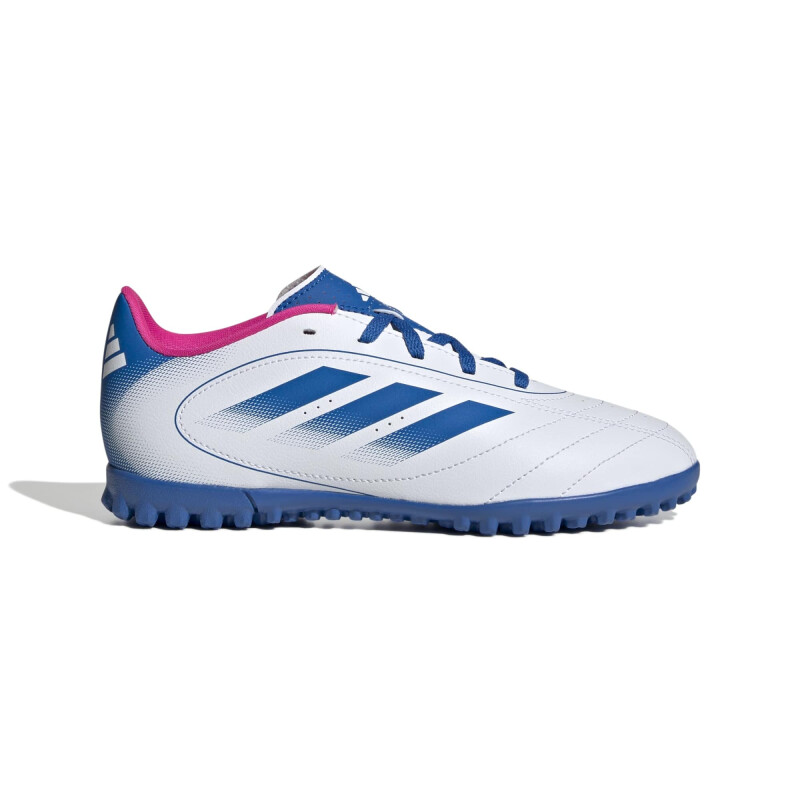 FUTBOL 5 JR (TF) - Adidas - ADIDAS CALZADO GOLETTO IX TF J C de Niños - JP8447 Blanco-azul