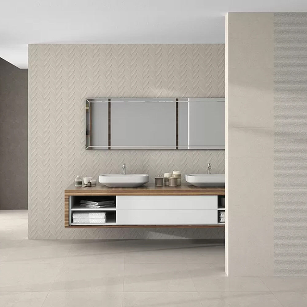 REVESTIMIENTO DECORADO AGORA XL BEIGE "A" 25X75 CM Revestimiento Decorado Agora Xl Beige "a" 25x75 Cm