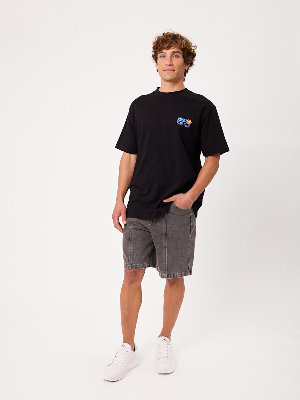 T-SHIRT POPEYE RUSTY Negro