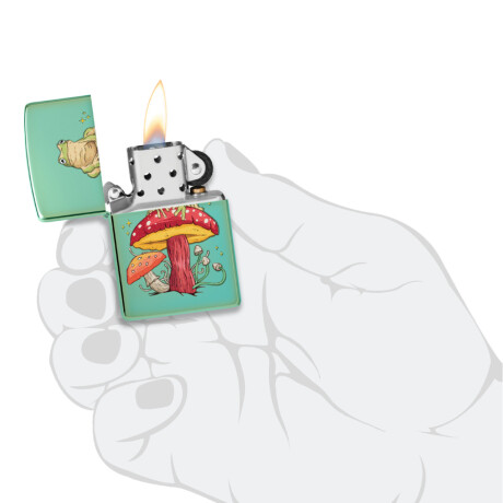 Encendedor ZIPPO 48973 C/Diseño Verde 0