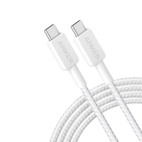 Cable de datos Anker USB a USB-C 1.80m White Cable de datos Anker USB a USB-C 1.80m White