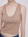 Musculosa Spitw Beige Oscuro