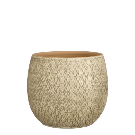 MACETA SMALL TERRACOTA NATURAL-BEIGE MADEIRA