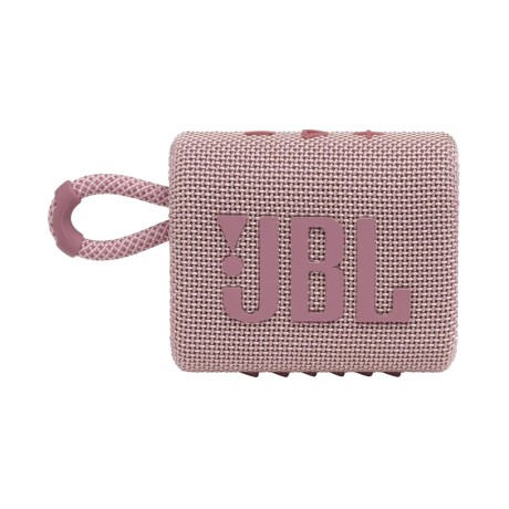 JBL GO 3 | Parlante Portátil Waterproof Bluetooth Rosado