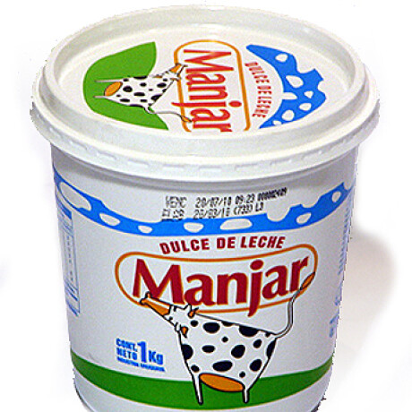 DULCE DE LECHE MANJAR POTE 1K DULCE DE LECHE MANJAR POTE 1K