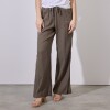 Pantalon Lino Wide OLIVA