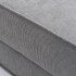 Sofa Sillón Cama Teddy Full Premium 3 Cuerpos Corderoy Gris 1